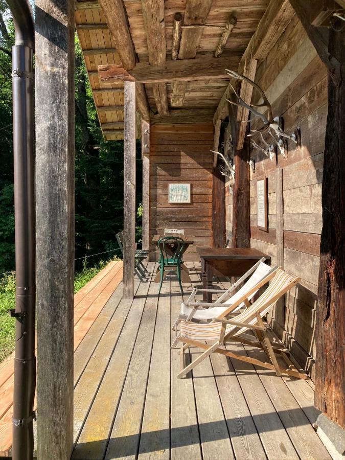 Charmante Gaestewohnung In Altem Bauernhaus In Alpiner Alleinlage Stanz Im Murztal Екстериор снимка